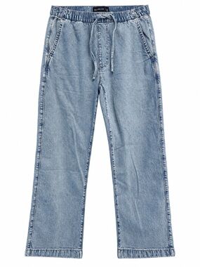 NWOT Abercrombie & Fitch Wide Leg Pull-On Jeans - Size M